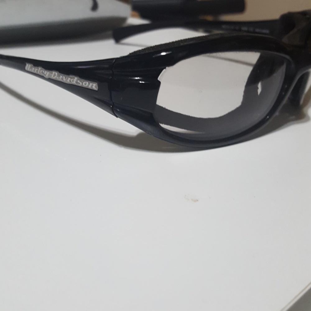 Harley Davidson riding glasses w/ case
